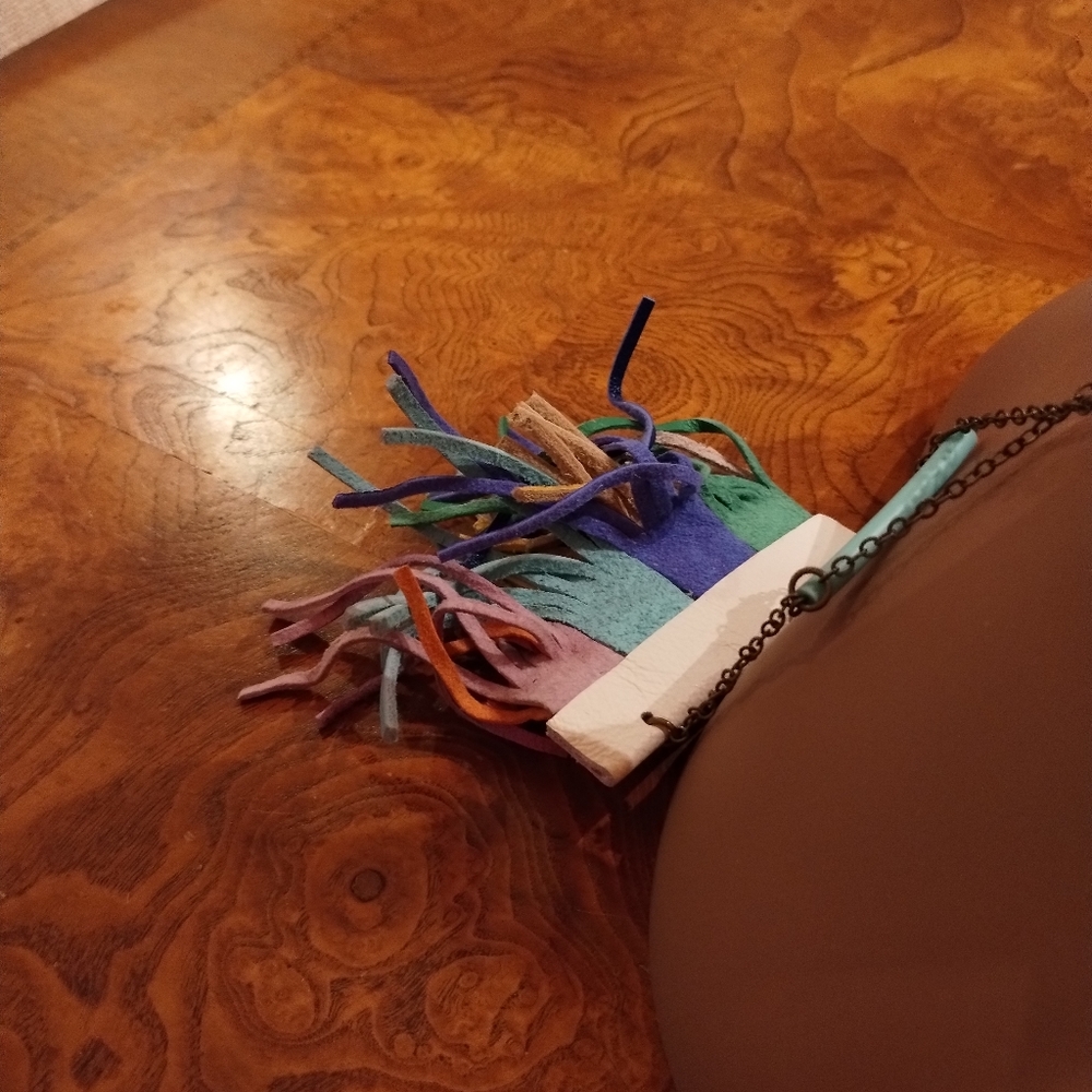 SAVE: #Boho Tassel Delight Necklace - Picture 3 of 6